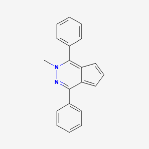 molecular formula C20H16N2 B12481696 2-Methyl-1,4-diphenyl-2H-cyclopenta[d]pyridazine 