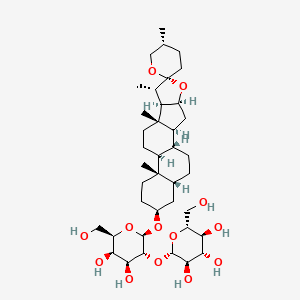 Smilagenin 3-O-beta-D-glucopyranosyl-(1->2)-beta-D-galactopyranoside