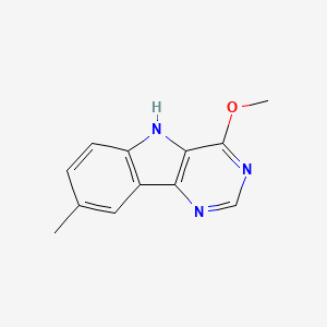 4-methoxy-8-methyl-5H-pyrimido[5,4-b]indole