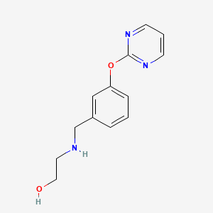 2-{[3-(Pyrimidin-2-yloxy)benzyl]amino}ethanol