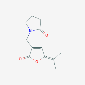molecular formula C12H15NO3 B1248207 Uncinine 