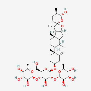 molecular formula C45H72O17 B1248210 Anguivioside A 