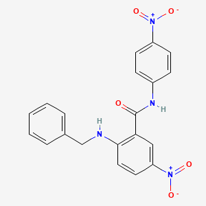 2-(benzylamino)-5-nitro-N-(4-nitrophenyl)benzamide