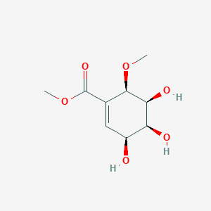 molecular formula C9H14O6 B1248218 佩里可辛 B 