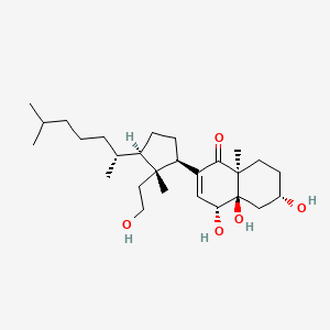 molecular formula C27H46O5 B1248232 Aplidiasterol B 