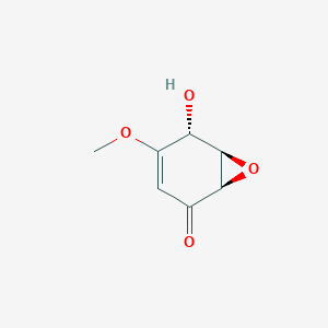 molecular formula C7H8O4 B1248234 Epispaeropsidone 