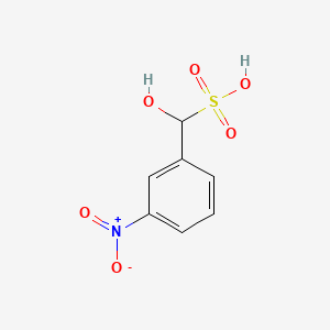 Hydroxy(3-nitrophenyl)methanesulfonic acid