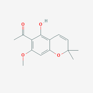 molecular formula C14H16O4 B1248251 Isoevodionol 