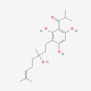 molecular formula C20H30O5 B1248254 Hyperjovinol A 