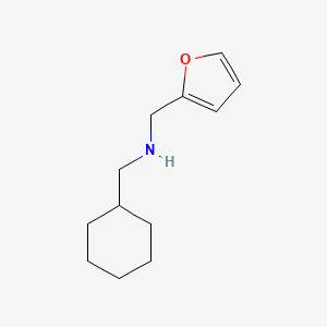 1-cyclohexyl-N-(furan-2-ylmethyl)methanamine