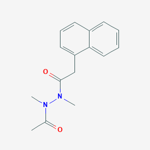 N'-acetyl-N,N'-dimethyl-2-(naphthalen-1-yl)acetohydrazide