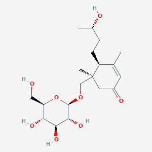 molecular formula C19H32O8 B1248294 Excoecarioside A 