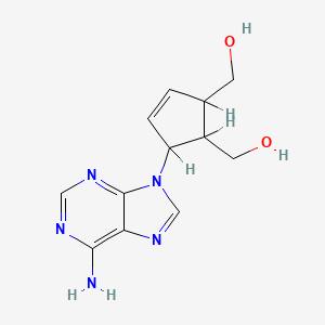 3-Cyclopentene-1,2-dimethanol,5-(6-amino-9H-purin-9-yl)-, [1S-(1a,2b,5b)]-(9CI)