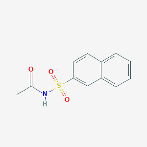 N-(naphthalen-2-ylsulfonyl)acetamide