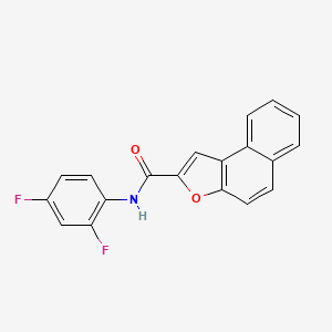 N-(2,4-difluorophenyl)naphtho[2,1-b]furan-2-carboxamide