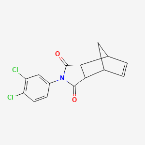 2-(3,4-dichlorophenyl)-3a,4,7,7a-tetrahydro-1H-4,7-methanoisoindole-1,3(2H)-dione