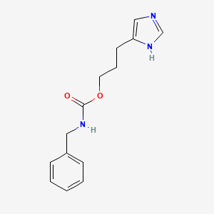 3-(1H-Imidazol-4-yl)propyl N-benzylcarbamate