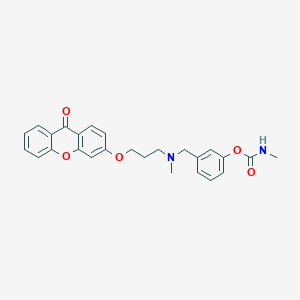 molecular formula C26H26N2O5 B1248317 Xanthostigmine 