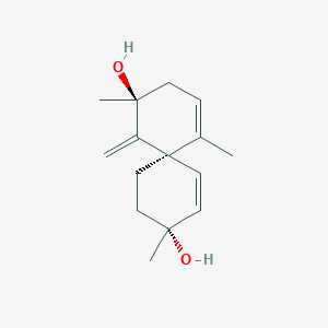 molecular formula C15H22O2 B1248325 扫帚草素 