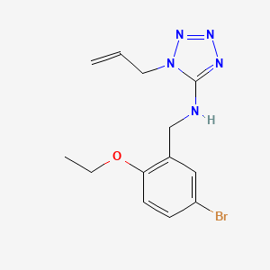 N-(5-bromo-2-ethoxybenzyl)-1-(prop-2-en-1-yl)-1H-tetrazol-5-amine