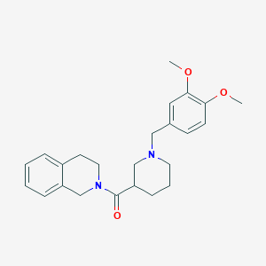 3,4-dihydroisoquinolin-2(1H)-yl[1-(3,4-dimethoxybenzyl)piperidin-3-yl]methanone