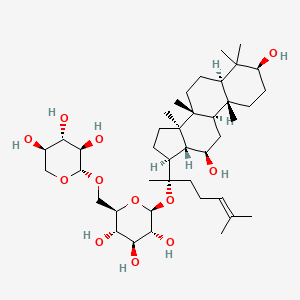 molecular formula C41H70O12 B1248341 人参皂苷 Mx 