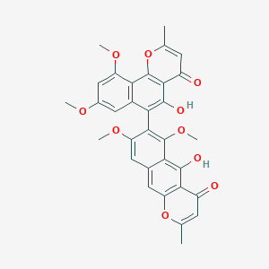 molecular formula C32H26O10 B1248368 asperpyrone C 