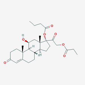 molecular formula C28H40O7 B124837 氢化可的松丙酸酯 CAS No. 72590-77-3