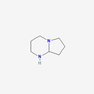 molecular formula C7H14N2 B1248370 1,5-二氮杂双环[4.3.0]壬烷 CAS No. 57672-23-8