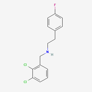 N-(2,3-dichlorobenzyl)-2-(4-fluorophenyl)ethanamine