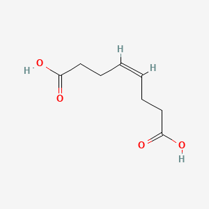 B1248384 cis-4-Octenedioic acid CAS No. 38561-68-1