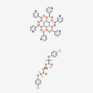 molecular formula C62H50Cl2MgN6O18 B1248399 Atroplex CAS No. 76847-54-6