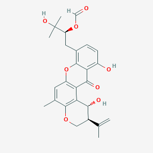 molecular formula C26H28O8 B1248405 Varixanthone 