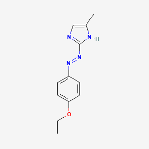 2-[(E)-(4-ethoxyphenyl)diazenyl]-4-methyl-1H-imidazole