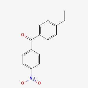 (4-Ethylphenyl)(4-nitrophenyl)methanone