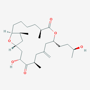 molecular formula C26H44O6 B1248416 Amphidinolide T2 