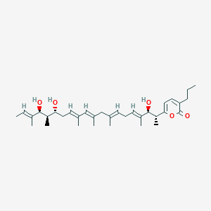 molecular formula C34H52O5 B1248421 Lagunapyrone B 