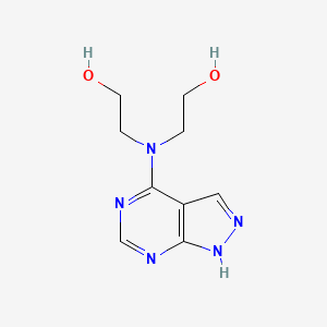 2,2'-(2H-pyrazolo[3,4-d]pyrimidin-4-ylimino)diethanol