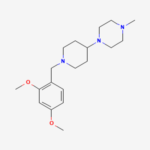 1-[1-(2,4-Dimethoxybenzyl)piperidin-4-yl]-4-methylpiperazine