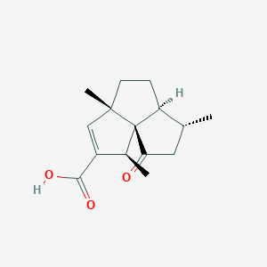 molecular formula C15H20O3 B1248441 Subergorgic acid 