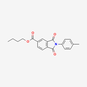 Butyl 2-(4-methylphenyl)-1,3-dioxoisoindole-5-carboxylate