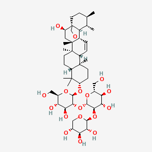 molecular formula C47H76O17 B1248442 rotundifolioside A 