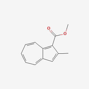 molecular formula C13H12O2 B1248452 2-甲基薁-1-羧酸甲酯 CAS No. 54654-48-7