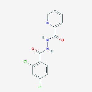 N'-[(2,4-dichlorophenyl)carbonyl]pyridine-2-carbohydrazide