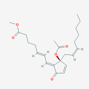 molecular formula C23H32O5 B1248470 Claviridenone E 