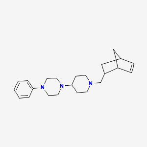 1-(1-{Bicyclo[2.2.1]hept-5-en-2-ylmethyl}piperidin-4-yl)-4-phenylpiperazine