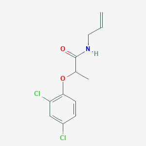 molecular formula C12H13Cl2NO2 B12484763 2-(2,4-dichlorophenoxy)-N-(prop-2-en-1-yl)propanamide 