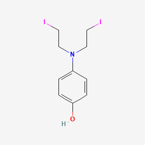 Phenol, 4-[bis(2-iodoethyl)amino]-