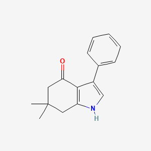 6,6-dimethyl-3-phenyl-1,5,6,7-tetrahydro-4H-indol-4-one