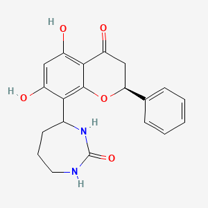 molecular formula C20H20N2O5 B1248491 Isoaquiledine 